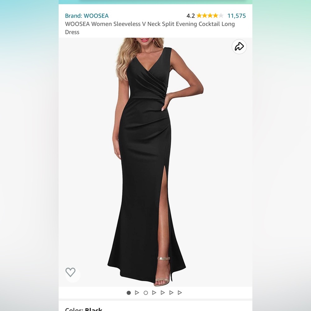Sleeveless cocktail dress